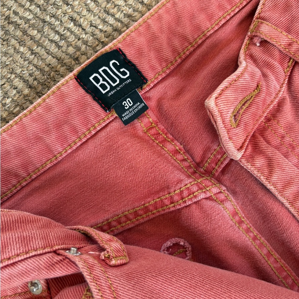 Urban Outfitters Coral Jeans